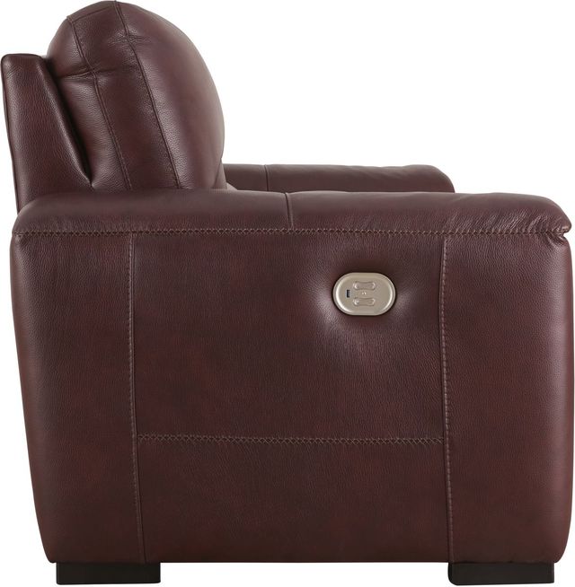 Signature Design by Ashley® Alessandro Garnet Power Reclining Loveseat with Adjustable Headrest-2