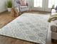 Feizy Belfort Gray/Ivory 5' x 8' Rug-5