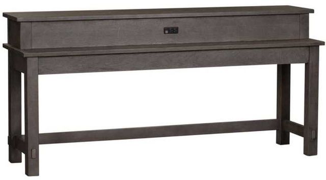Liberty Furniture Modern Farmhouse Dusty Charcoal Console Bar Table-0