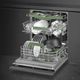 Smeg 24" Panel Ready Top Control Built-In Dishwasher-3