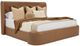 American Leather® Customizable Brinley Leather King Upholstered Panel Bed-0
