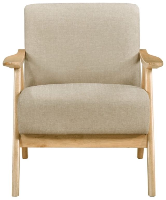 Homelegance® Damala Light Brown Accent Chair-2