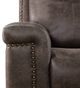New Classic® Home Furnishings Quade Mocha Dual Manual Reclining Sofa-4