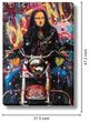 Classy Living Expressive Rebel Mona: Love on Wheels Wall Art-2