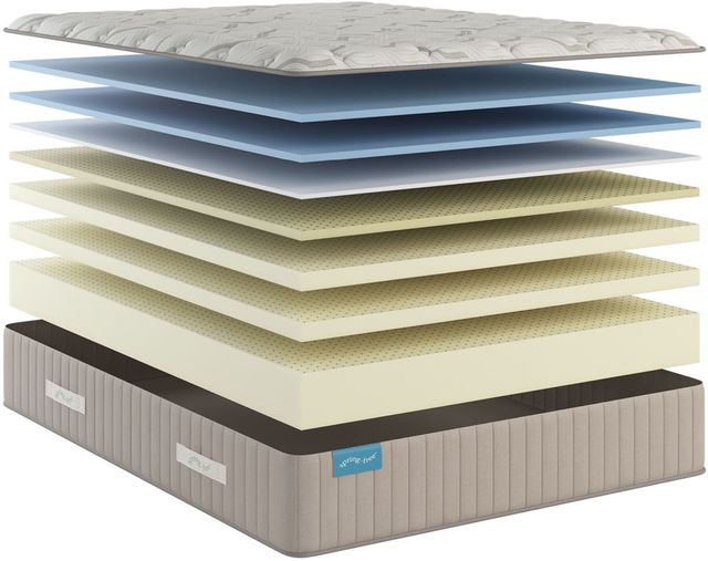 Sherwood® Bedding Spring Free™ Approachable Latex Soft Tight Top King Mattress-3