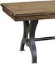 Intercon District Black/Cool Copper Dining Bench-2