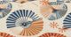 Stylecraft Beige/Blue/Orange 36" Large Lumbar Designer Pillow-1