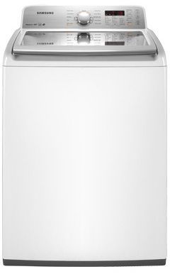 Samsung 4.5 cu. ft. White King-size Capacity High Efficiency Top Load Washer-0