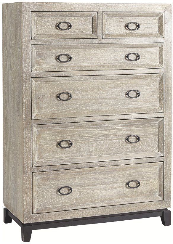 Millennium® by Ashley® Halamay Gray Chest of Drawers-0