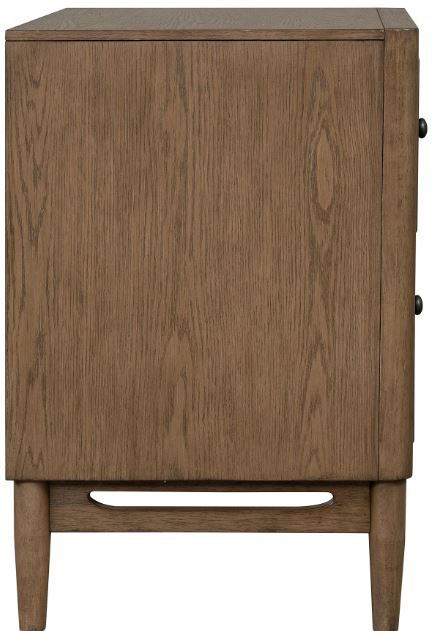 Flexsteel® Verona Medium Brown Oak Nightstand-3