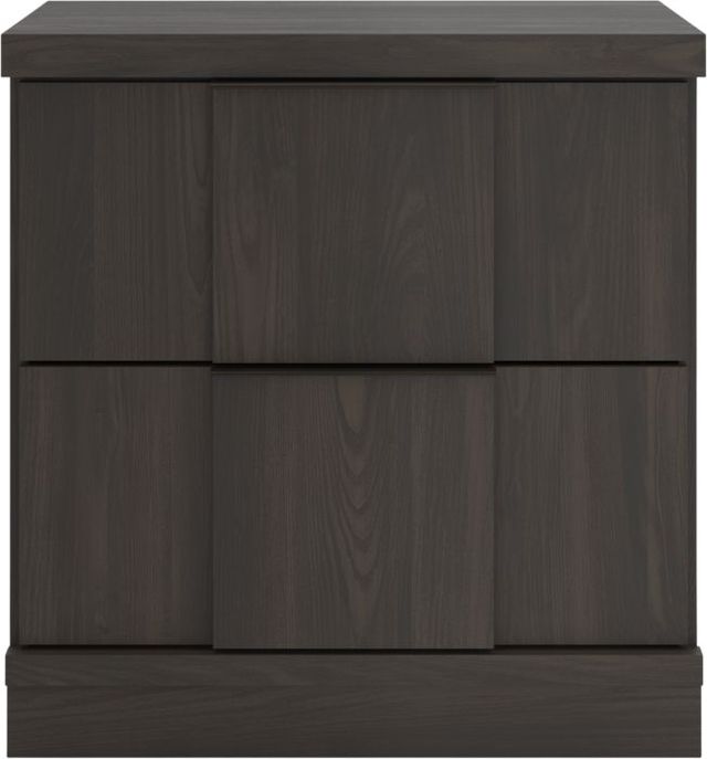 Signature Design by Ashley® Jadiston Dark Brown 2-Drawer Nightstand-2