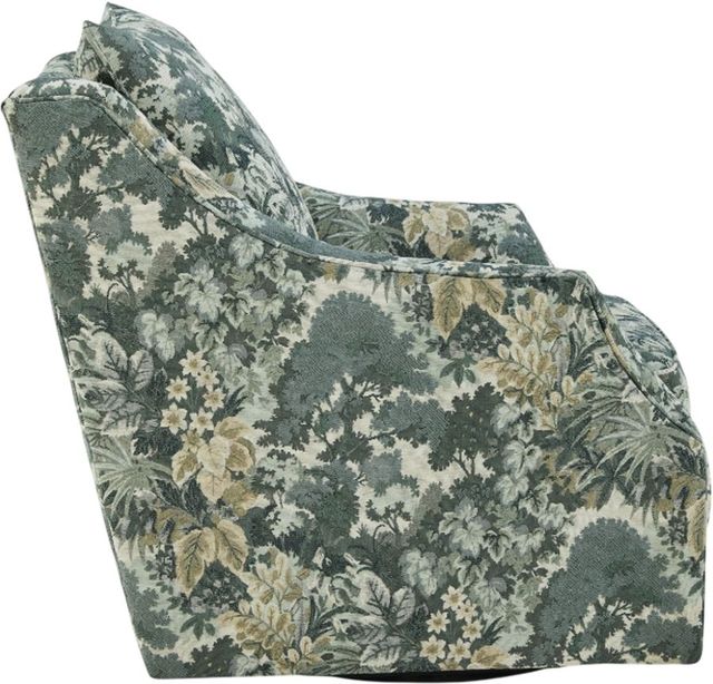 Signature Design by Ashley® Gubbins Blue/Green/Yellow Swivel Accent Chair-3