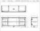 Legends Home Providence Bourbon/White 66" TV Console-2