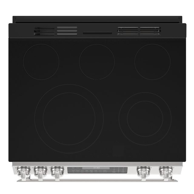 Sharp 30" Stainless Steel Slide-In Electric Range with True European Convection-4