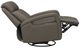 BarcaLounger® Gilbert Lynn Smokey Gray Leather Power Swivel Glider Recliner-1