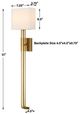 Uttermost® Trenton Warm Brass 2-Light Sconce-2