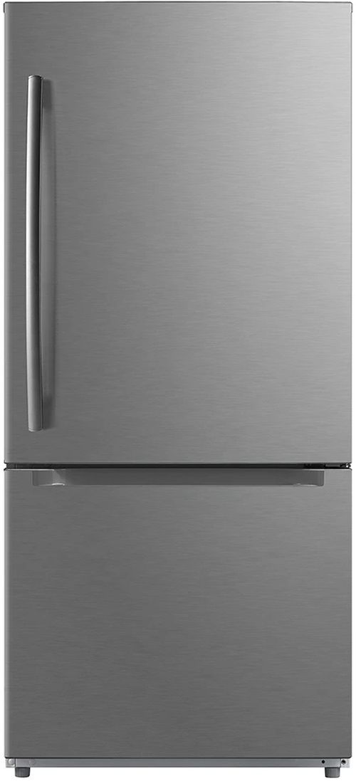 Moffat 18.6 Cu. Ft. Stainless Steel Bottom Freezer Refrigerator-0