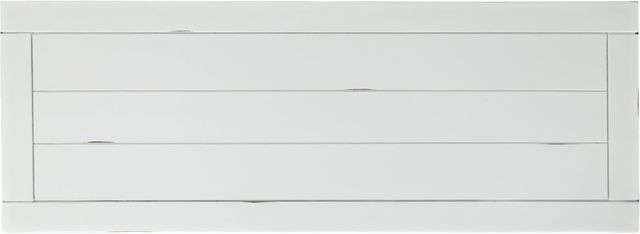 Jofran Inc. Artisan's Craft Distressed Weathered White Console Table-3