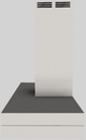 Vent-A-Hood® 48" Stainless Steel Duct Free Wall Mounted Range Hood-1