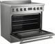 FORNO® Torino Series Alta Qualita 36" Stainless Steel Freestanding Induction Range-4