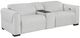 Homelegance® McPherson 3-Piece Cloud Power Double Reclining Loveseat with Center Console-0