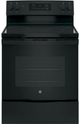 GE® 30" Black Free Standing Electric Range-0