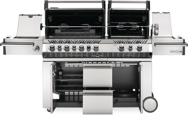 Napoleon Prestige PRO™ Series 10-Burner Stainless Steel Freestanding Liquid Propane Grill-1