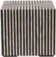 Moe's Home Collection Terning Black/White Side Table-0