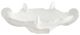 Uttermost® Coral Mirage Matte White Ceramic Indoor-Outdoor Bowl-0