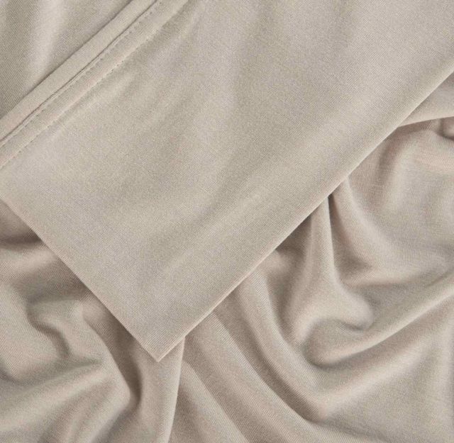 BEDGEAR® Flannel Performance® 4-Piece Medium Beige Queen Sheet Set-2