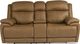 Flexsteel® Elijah Beige Power Loveseat with Console and Power Headrest-1