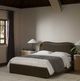 Four Hands Julia Surrey Olive Queen Panel Bed-1