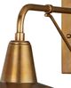Currey & Company Mariner Antique Brass Outdoor Wall Sconce-2