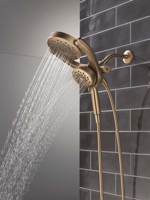 Delta Universal Showering Champagne Bronze 5-Setting HydroRain® with ProClean®-2