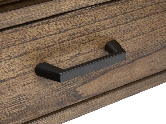 Magnussen Home® Hallie Dark Chocolate/Milk Chocolate Rectangular Sofa Table-4