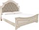 Signature Design by Ashley® Realyn Chipped White California King Upholstered Panel Bed-0