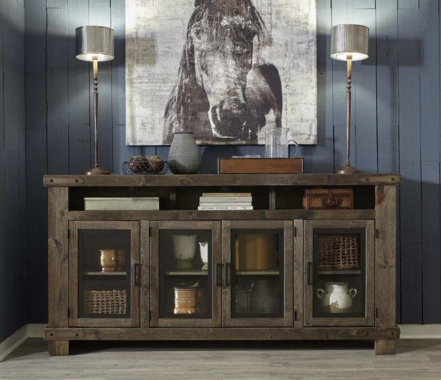 aspenhome® Sawyer Brindle 78" Highboy Console-2