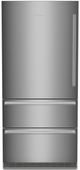 Liebherr 36" 19.5 Cu. Ft. Stainless Steel Counter Depth Bottom Freezer Refrigerator-0