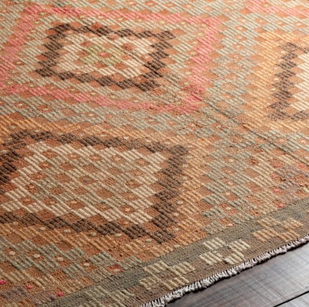 Surya Antique One of a Kind Copper 5'x8' Area Rug-3