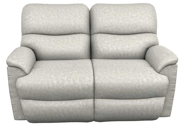 La-Z-Boy® Trouper Dove Manual Reclining Loveseat-1