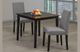 Titus Furniture Black 3 Piece Dining Set-0