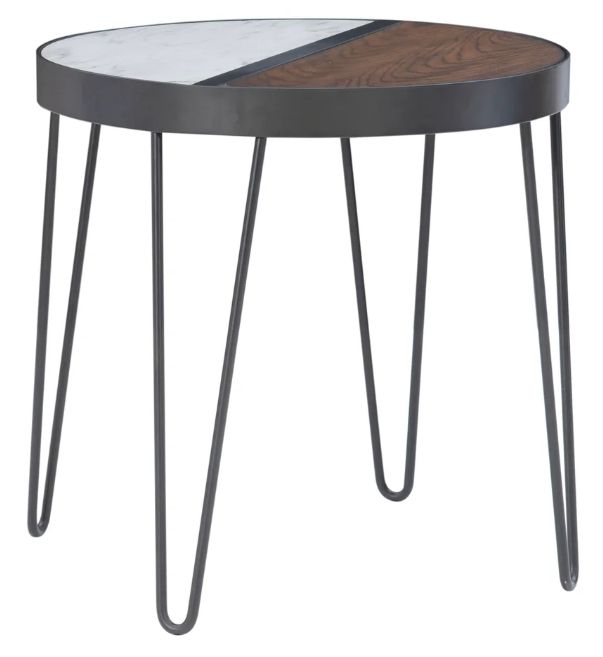 Powell® Riley Two Toned Side Table-0