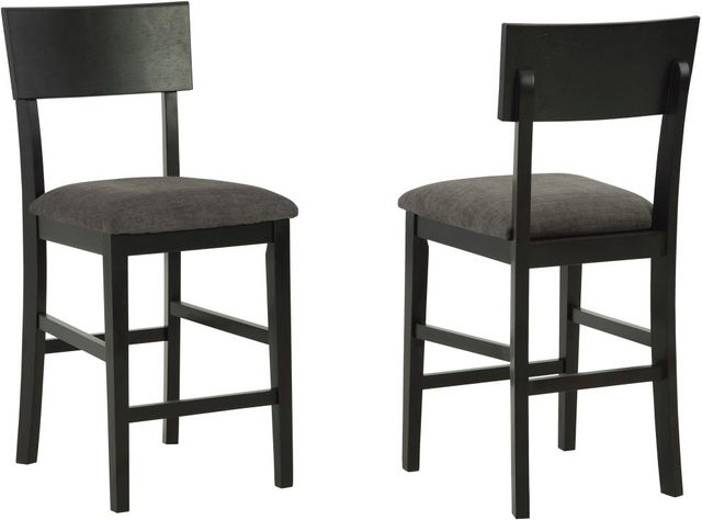 Signature Design by Ashley® Chanzen Gray/Black Counter Stool-2