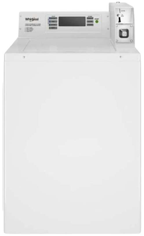 Whirlpool Commercial 3.3 Cu. Ft. White Agitator Top Load Washer-0