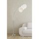 Adesso® Belle Brushed Steel Arc Lamp-3