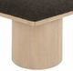 Meridian Furniture Pavilion 3-Piece Brown/Natural 54" Modular Bench-3