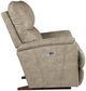 La-Z-Boy® Trouper Stucco Power Rocking Recliner with Headrest-3
