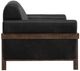 International Furniture Direct Loft Brown Black Loveseat-3