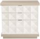 Bernhardt Axiom Linear Gray/Linear White Nightstand-0