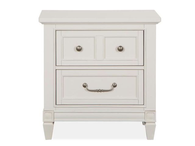 Magnussen Home® Willowbrook Egg Shell White Nightstand-0